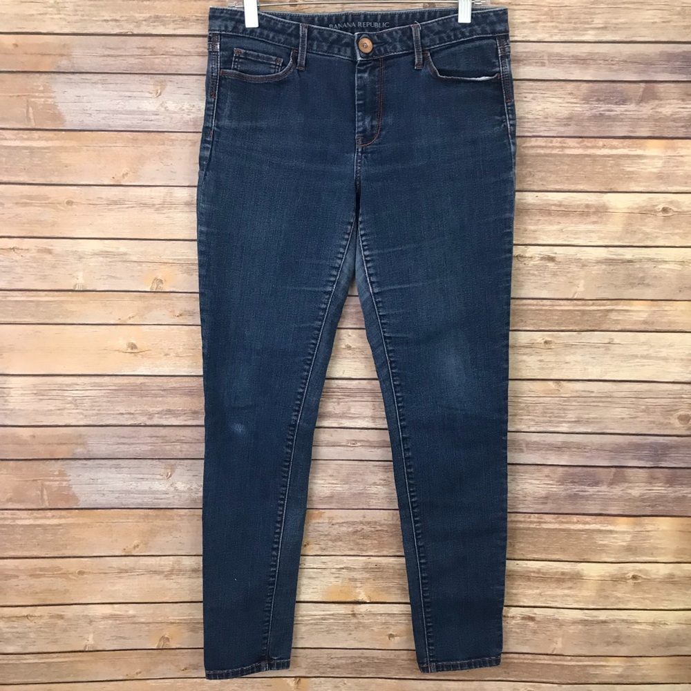 Banana Republic Blue Skinny Jeans Women’s Size 29